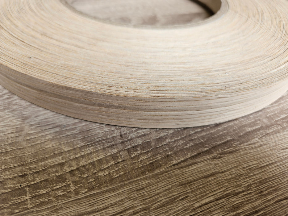 White Oak VENEER Iron On Edging 22mm / 50M