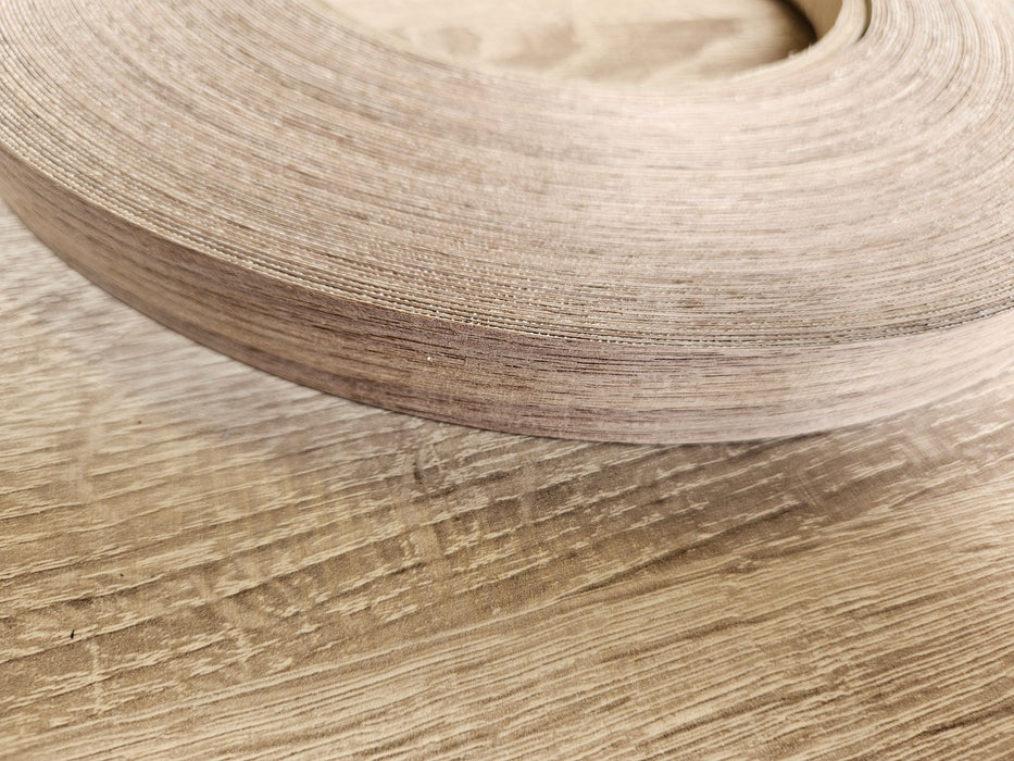 Walnut VENEER Iron On Edging 22mm / 50M