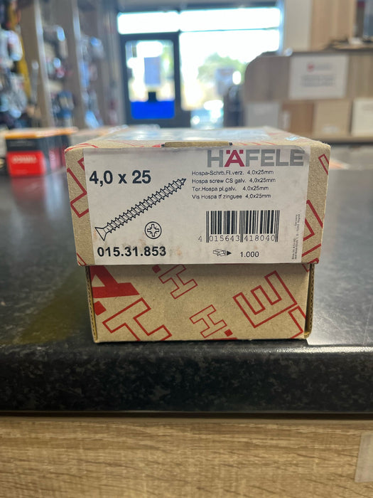 Hafele Woodscrews