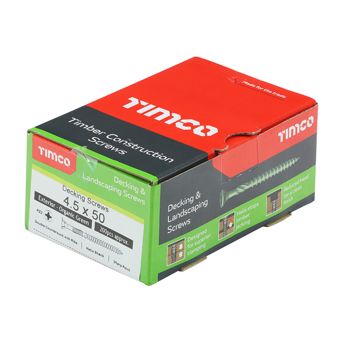 Decking Double Countersunk Screws - Box of 200