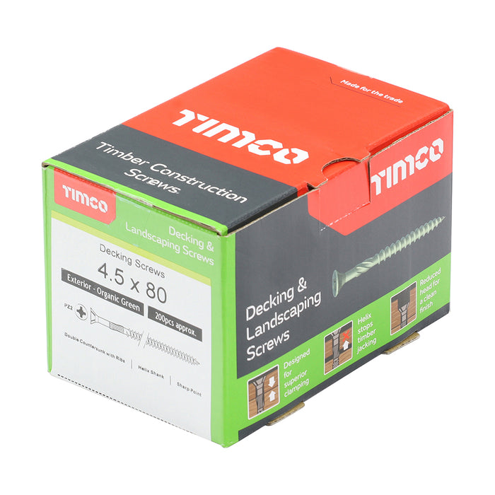 Decking Double Countersunk Screws - Box of 200