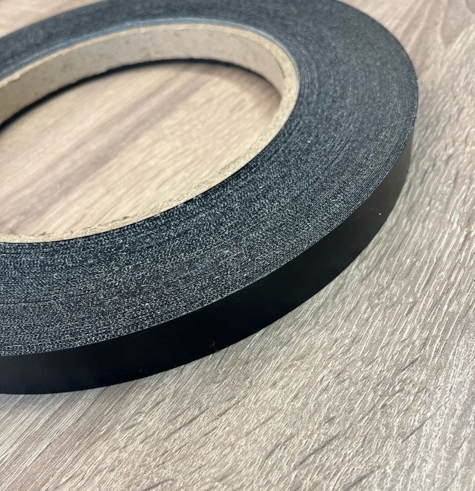 Black Iron On Edging 22mm / 50M