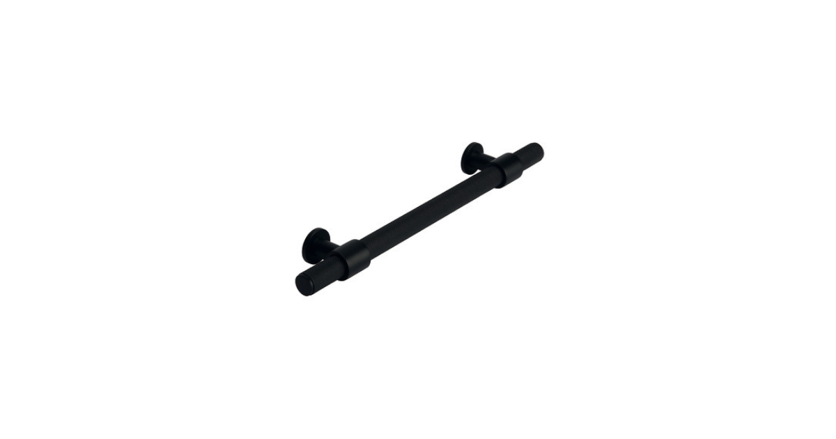 Black Pull Knurled Handle 320mm (No.182)