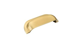 Cup Handle Brushed Satin Brass 96cc (No.142)