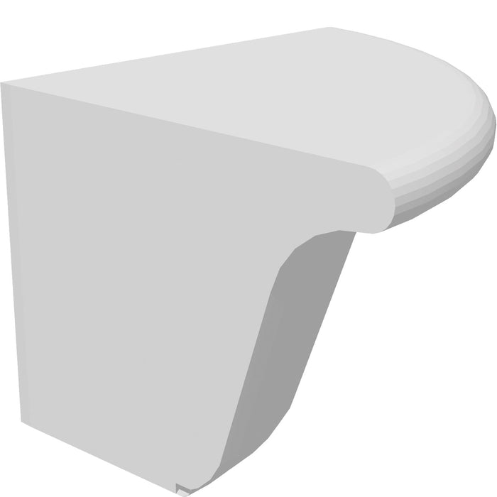 Aldana Quadrant End Cornice Block