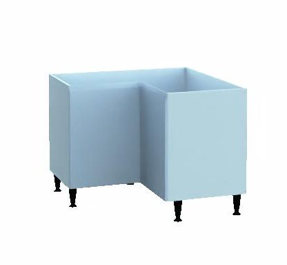 Strada Matte 1100mm x 1100mm Corner Base Unit