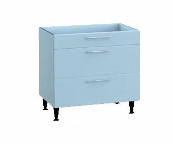 Zola Soft-Matte 900mm Softclose Drawer Unit 1C2P