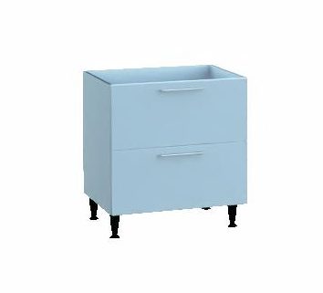Zola Soft-Matte 800mm Softclose Drawer Unit 2P