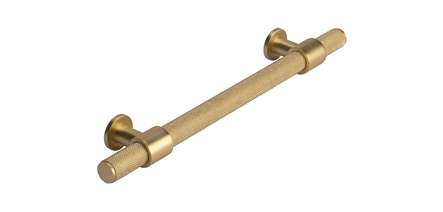 Brass Pull Knurled Handle 160mm (No.179)