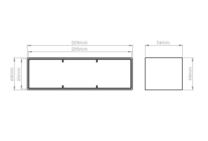 Duct Coupler Joint - Square