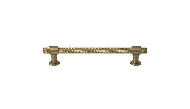 Gold Knurled Bar Handle 160mm (No.147)