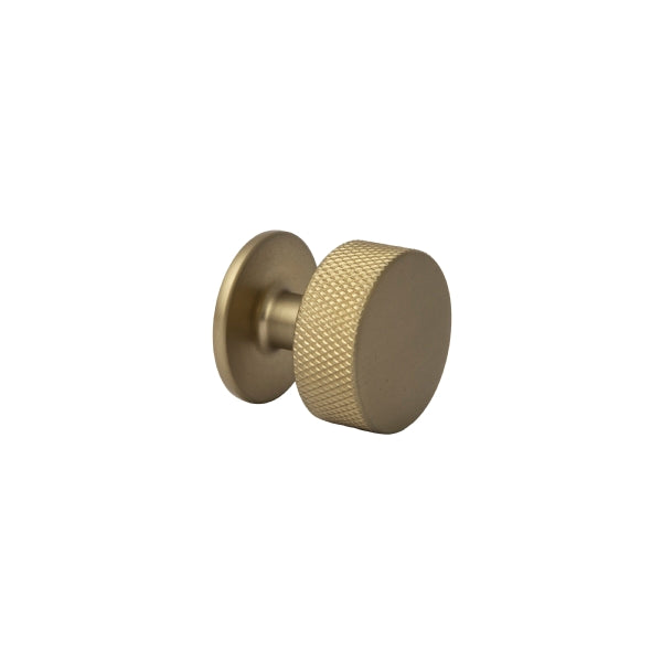 Gold Knurled Knob 32mm (No.150)