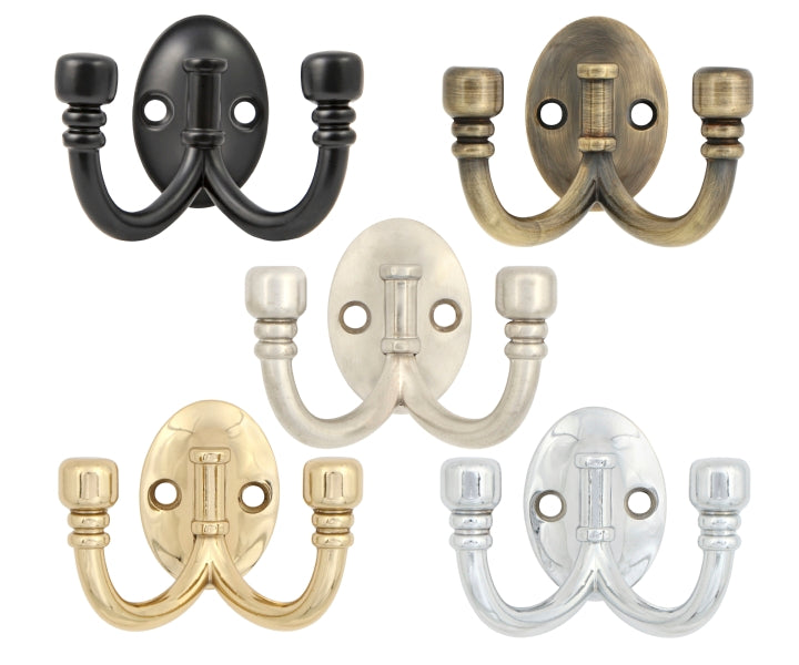 Venetian Signature Hat & Coat Double Hooks