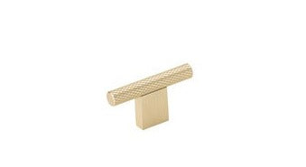T-Knob Satin Brass (No.138)