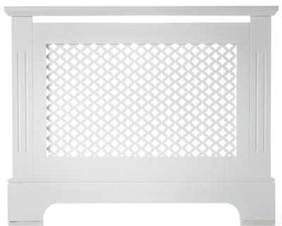 Georgian White Radiator Cabinet