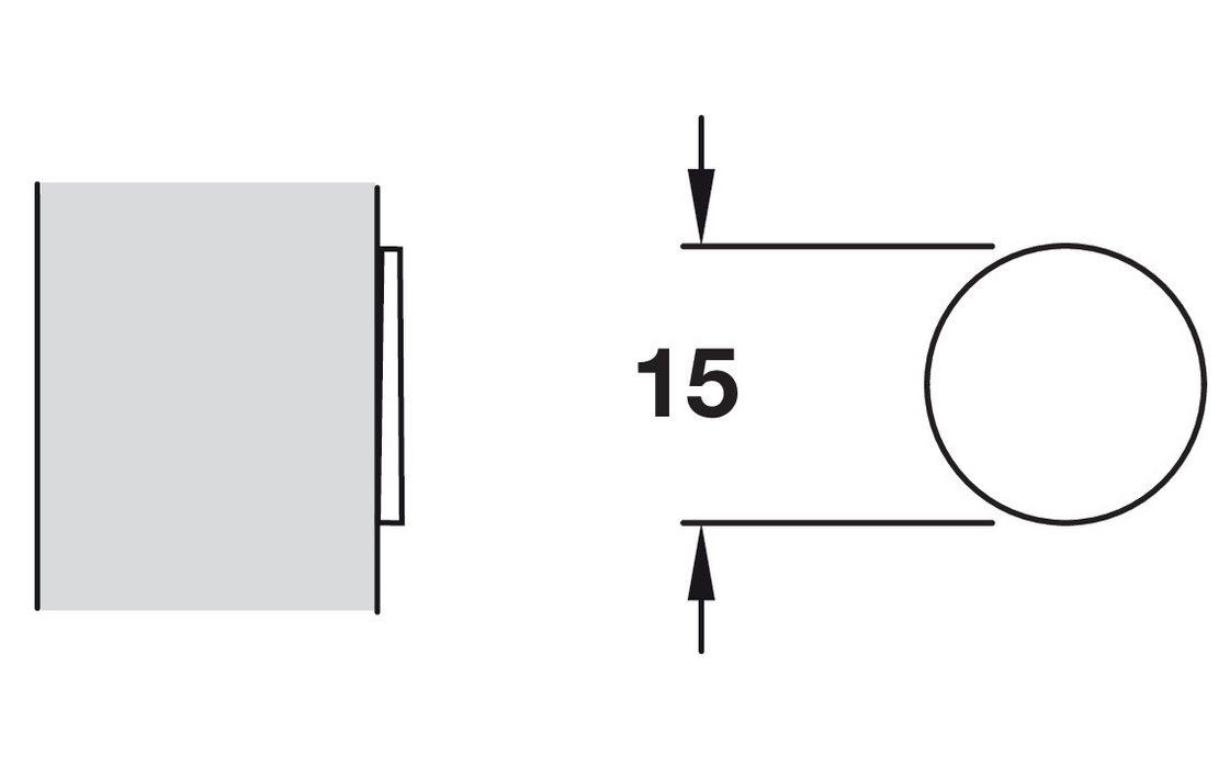 Touch Latch, Push to Open Piston with Magnet