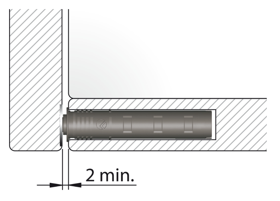 Touch Latch, Push to Open Piston with Magnet