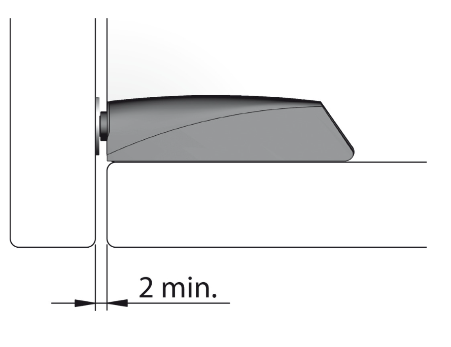 Touch Latch, Push to Open Piston with Magnet