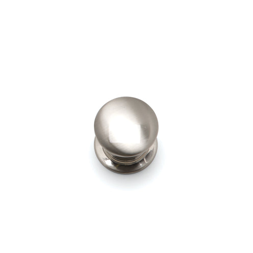Brushed nickel knob (No.111)