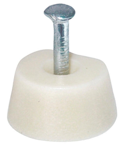 White/Cream/Brown Nail In Shelf Studs (50 Per Bag)
