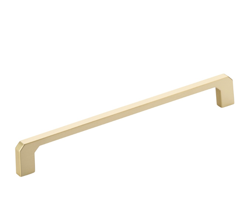 Satin Brass Bar Handle - 160cc (No.134)