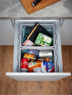 Strada Matte 400mm Blum Duo Bin Unit