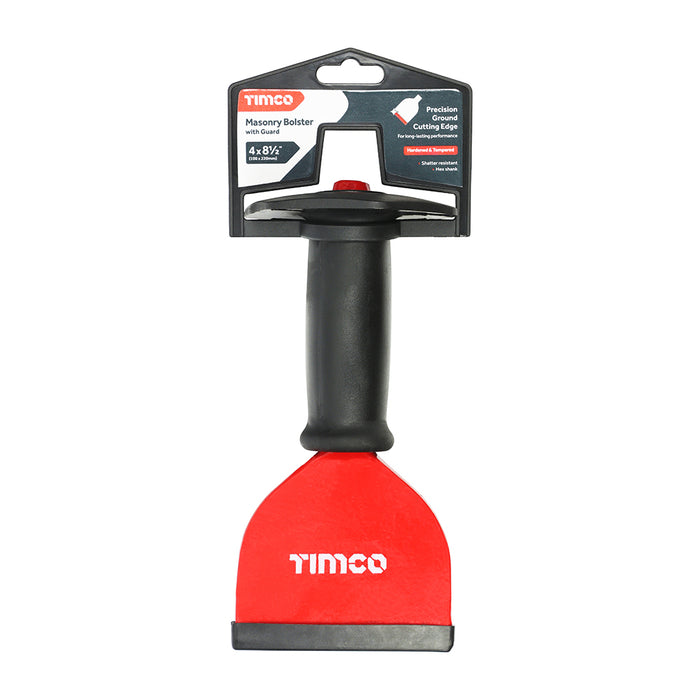Masonry Bolster with Guard - 4 x 8 1/2"