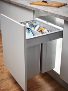 Strada Matte 600mm Blum Duo Bin Unit