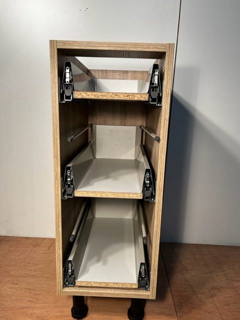 Assembled Alto Drawer Base Unit White