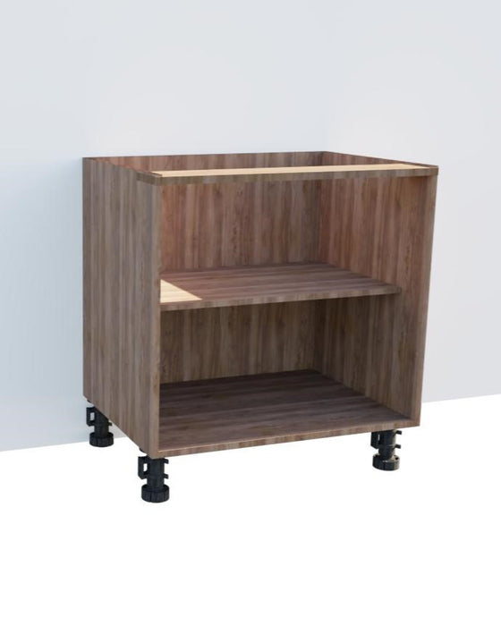 Assembled Kitchen Base Carcass Dark Walnut