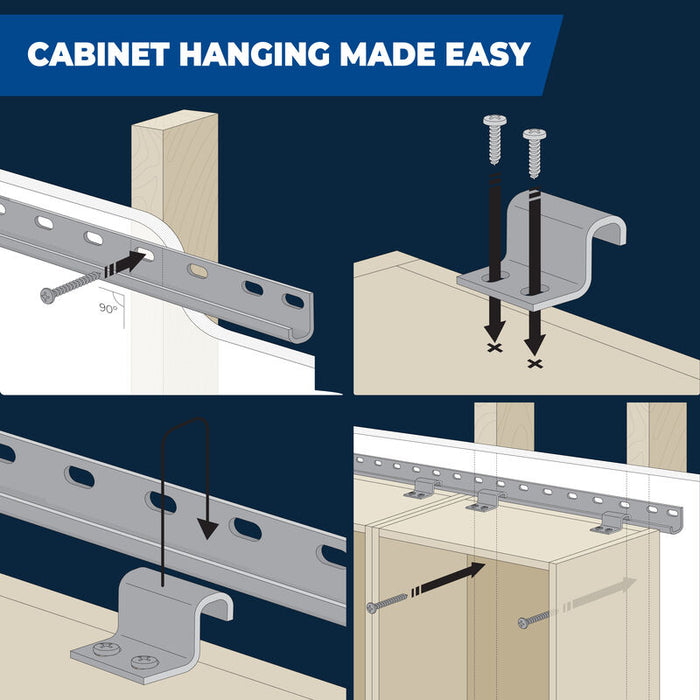 Kreg Cabinet Installation System - 8 ft/2.44 m