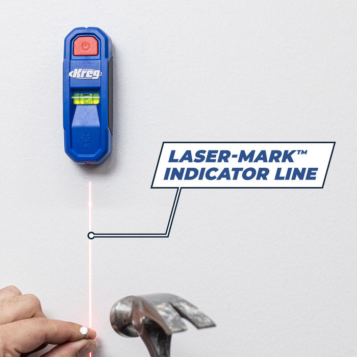 KREG Magnetic Stud Finder with Laser Mark