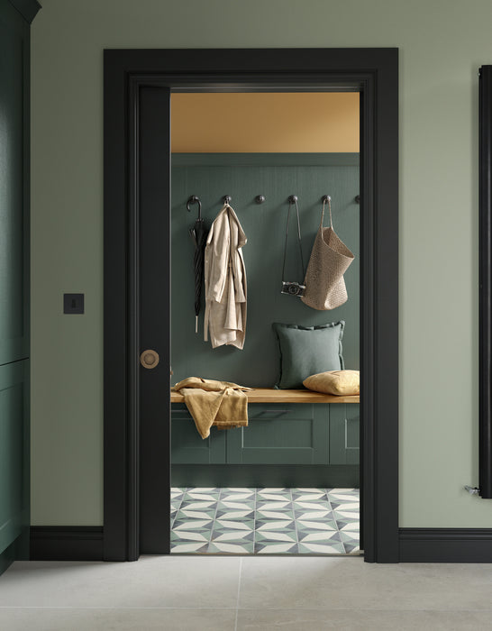 Heritage Green Kensington Door