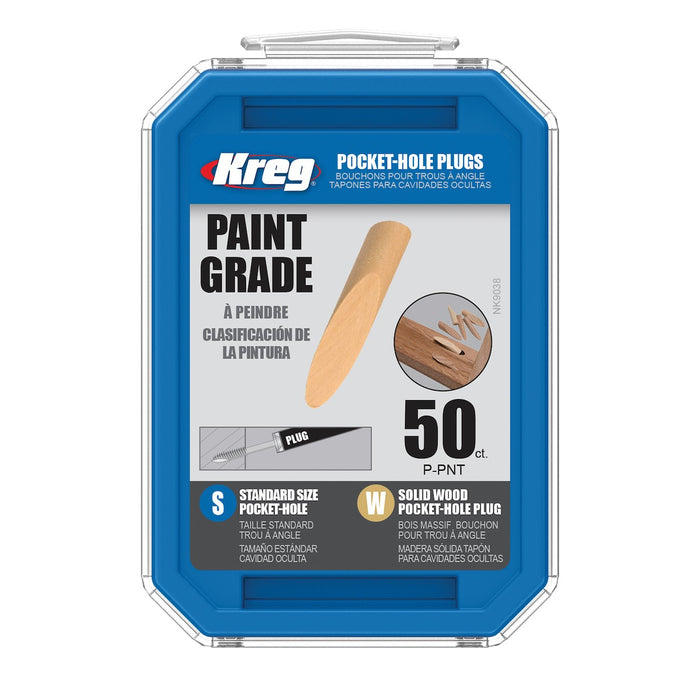 Kreg Paint Grade Plugs - 50 count