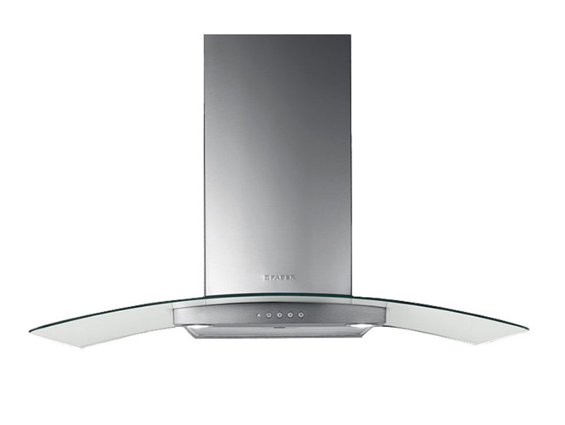 Faber Ray Curved Glass Extractor Hood