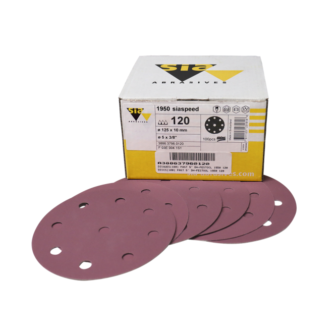 Siaspeed Velcro Sanding Discs 150mm