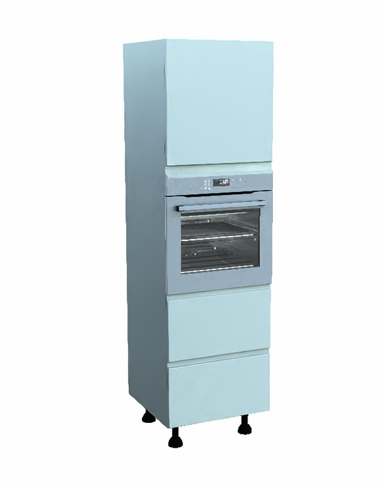 Strada Matte 600mm Single Oven Unit With Drawers (1970mm)