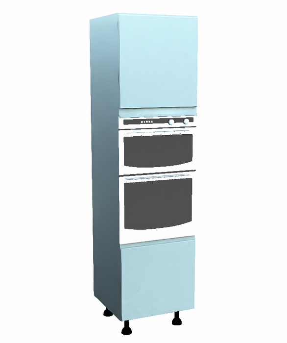 Strada Matte 600mm Double Oven Unit With Doors (1970mm)