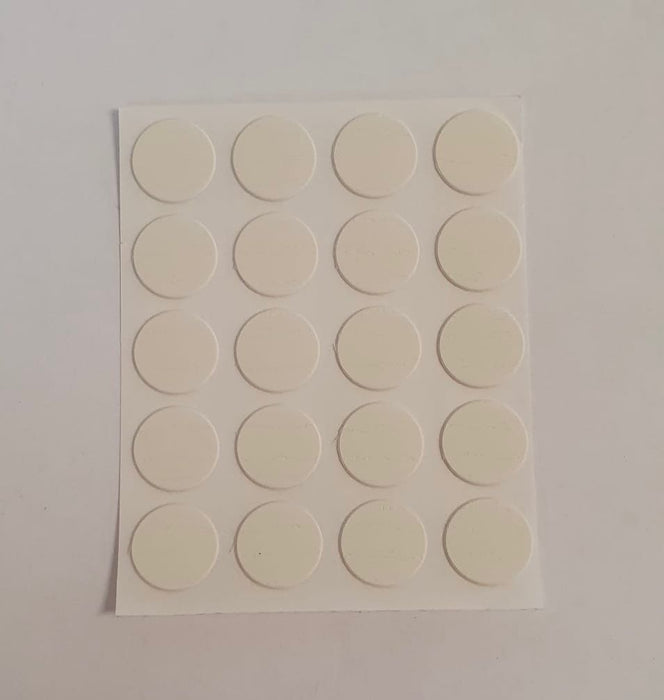 White Ash Screw Cover Caps (Pack of 100)