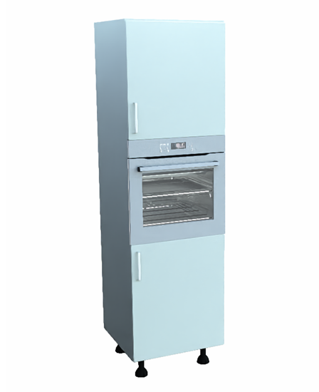 Zola Soft-Matte 600mm Single Oven Unit With Doors (1970mm)