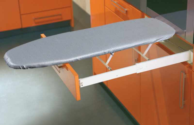 Ironing Board, Built-in, Ironfix with cover