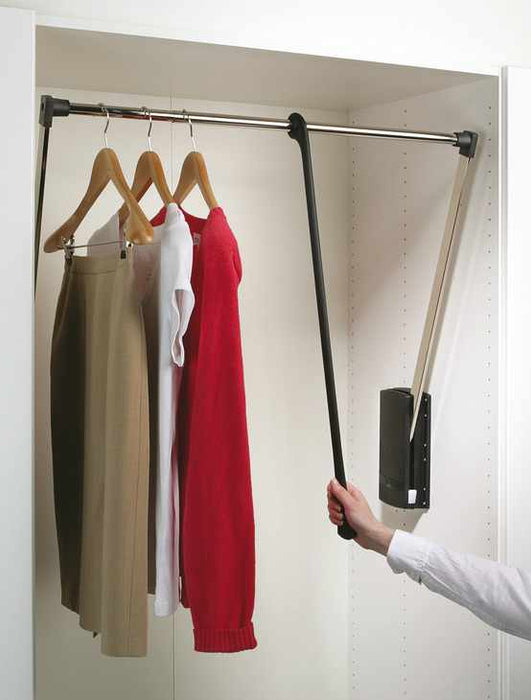 Pull Down Wardrobe Rail, for Internal Wardrobe